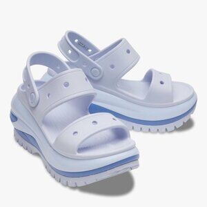 NIB Crocs Mega Crush Sandals In Blue  9